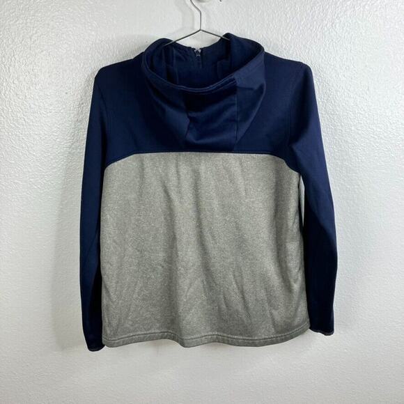 New England Patriots Jacket NFL Football Team Youth L Hooded Pocket Sport Logo - Picture 7 of 10